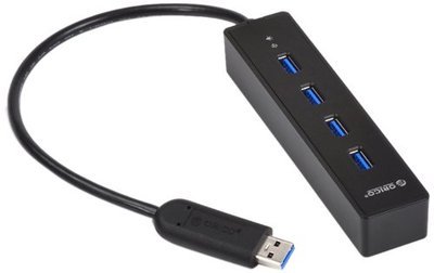 ORICO 奧?？?W8PH4便攜式USB 3.0 HUB 為蘋果用戶量身打造的高速擴展解決方案